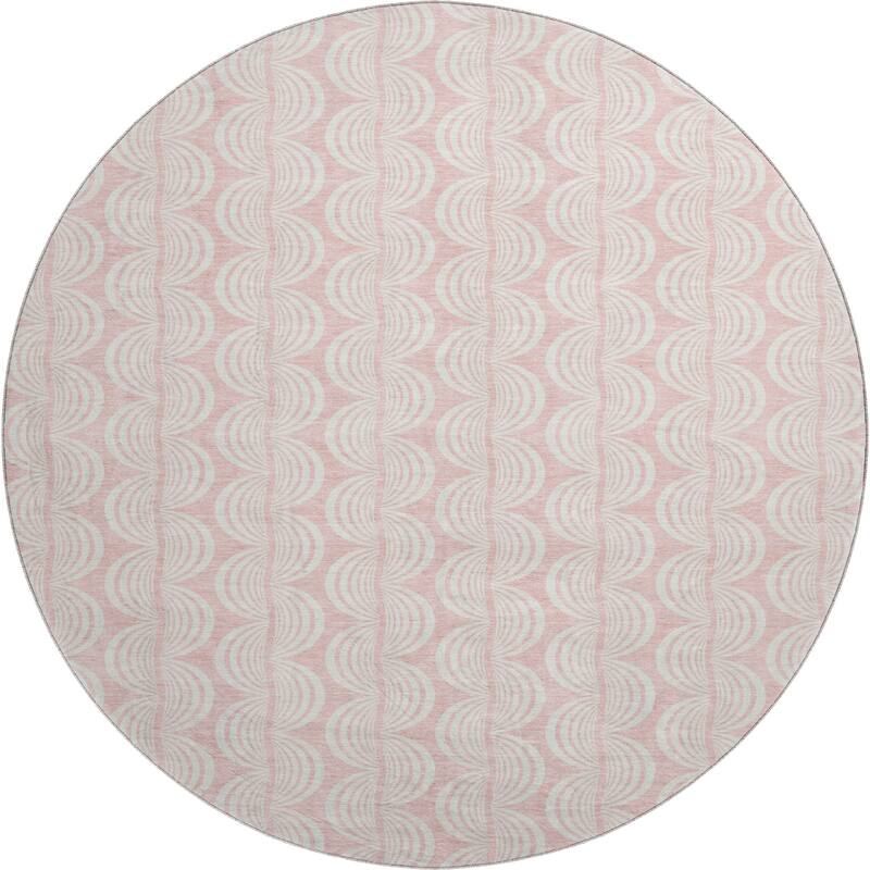 Premium Washable Super Soft Modern Scallop Mayfield Rug