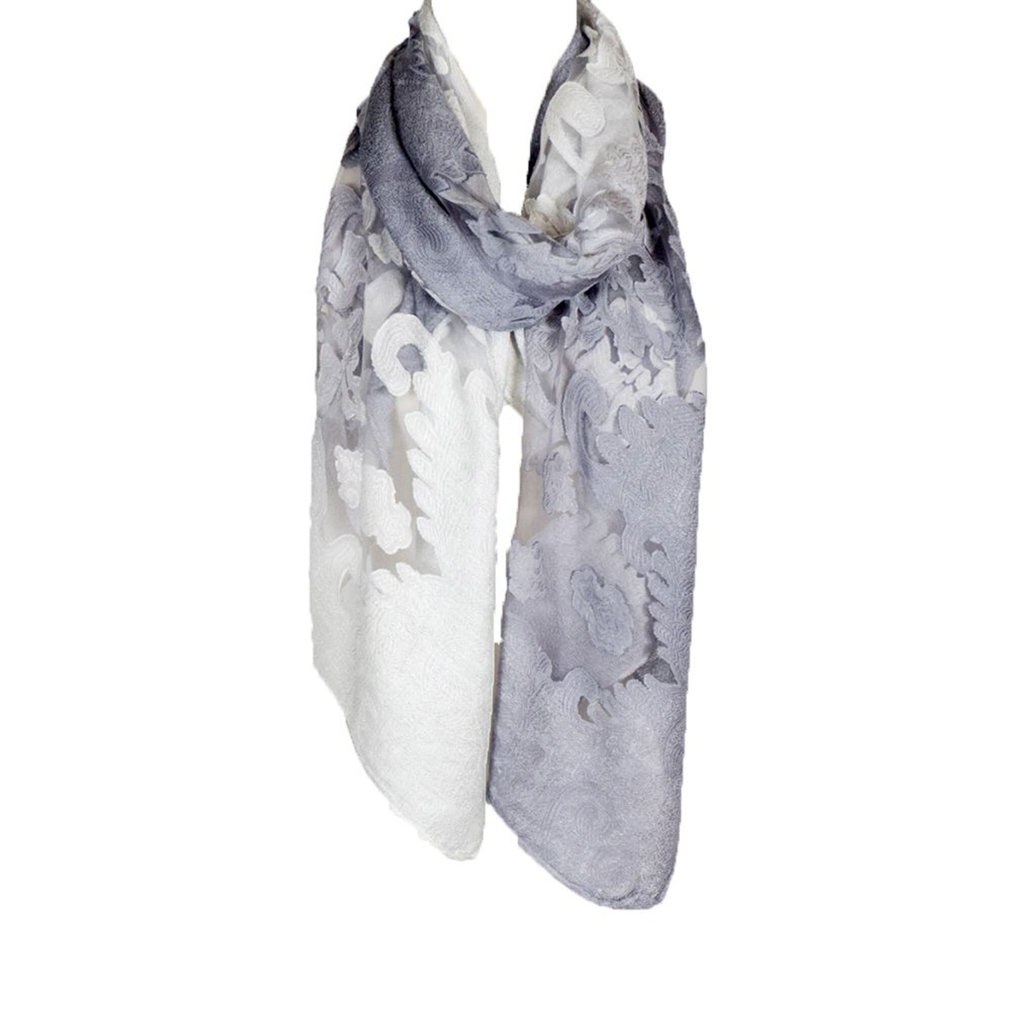 silver lace wrap