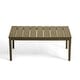preview thumbnail 49 of 195, Outdoor Teak Solid Wood Patio Furniture Set Loveseat Armchair Table Collection
