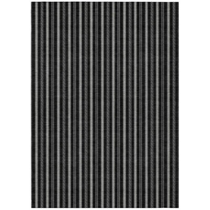 Machine Washable Indoor/ Outdoor Chantille Stripe Twist Rug