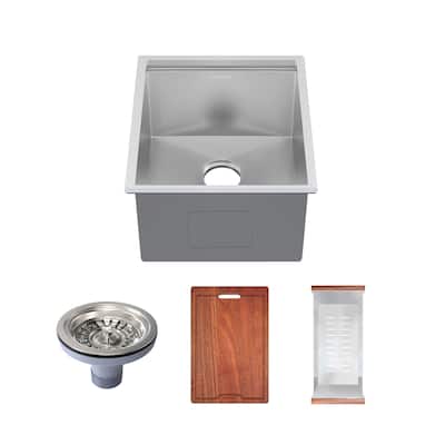 Swiss Madison SM-KU745 Rivage 15" Undermount Single Basin Stainless