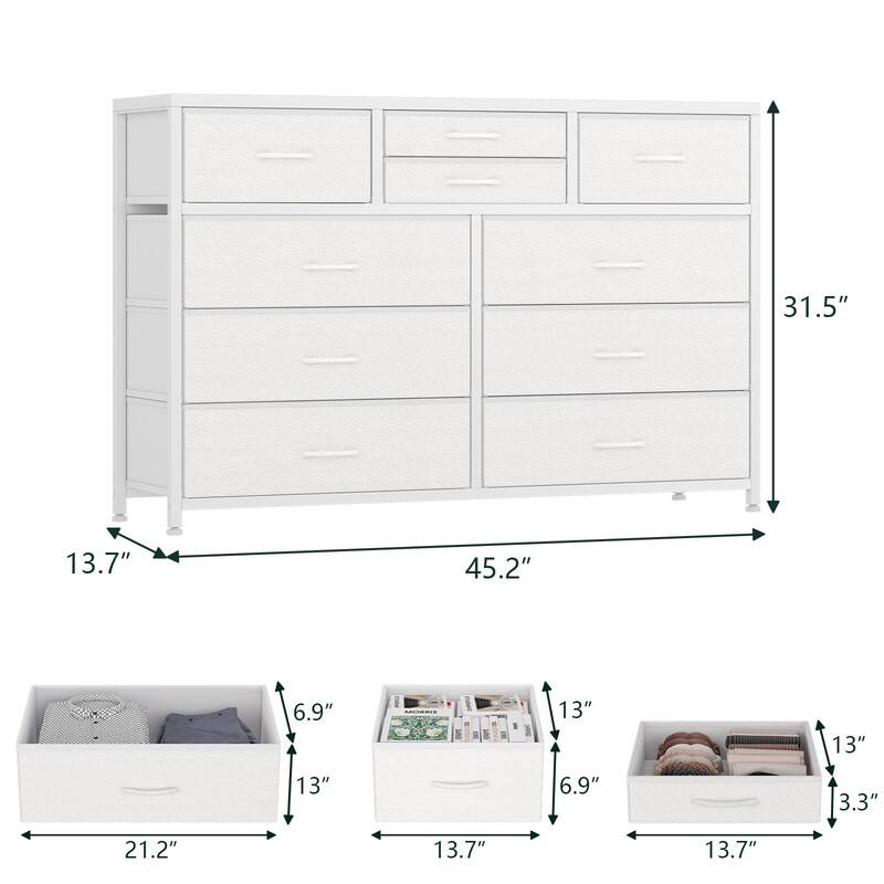10 drawer TV cabinet