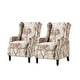 preview thumbnail 21 of 88, Damaris Comfy Recliner for Bedroom Set of 2 with wingback by HULALA HOME