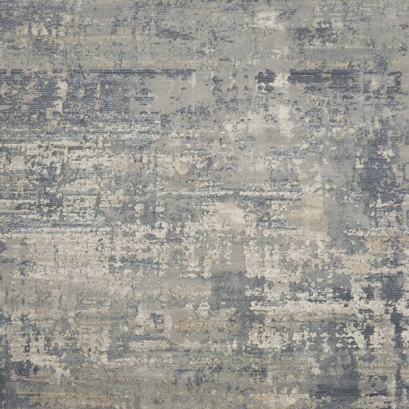 Mase Power Loomed Abstract Modern Durable Area Rug By HomeRoots - 118' X '94' X '0.32