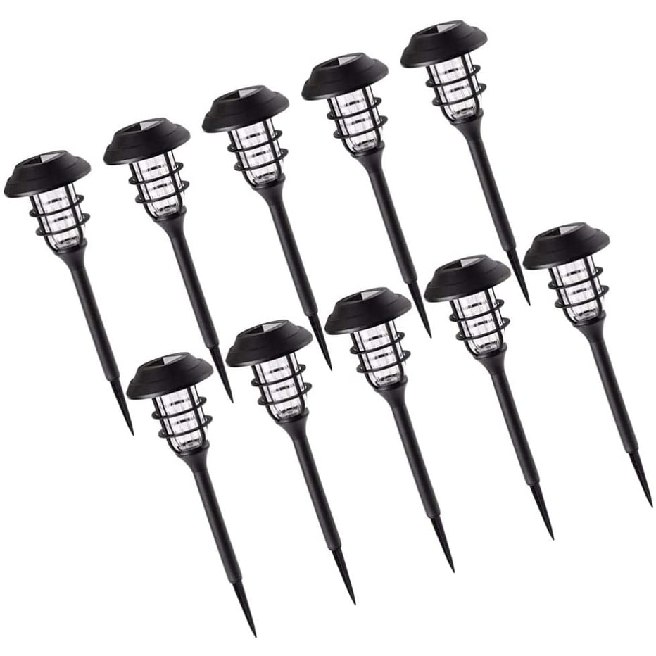 10 pack solar shop lights