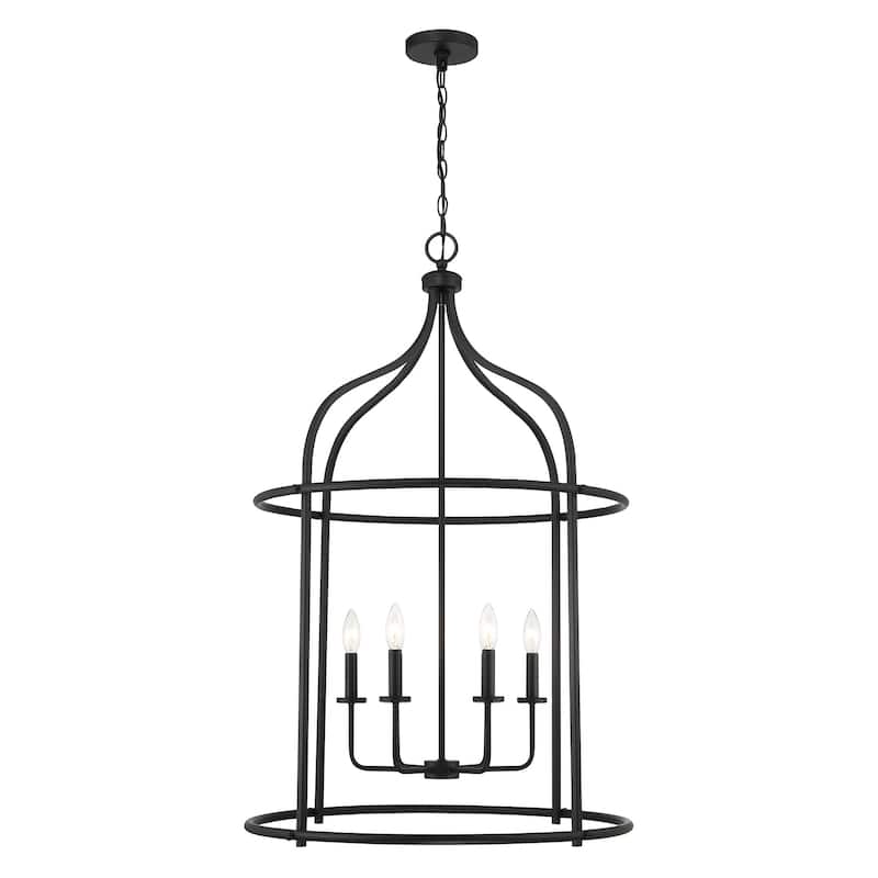 Savoy House 3-7388-6 Brookstone 6 Light 26" Wide Taper Candle Pendant