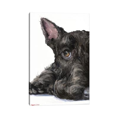 iCanvas "Scottish Terrier" by George Dyachenko Canvas Print