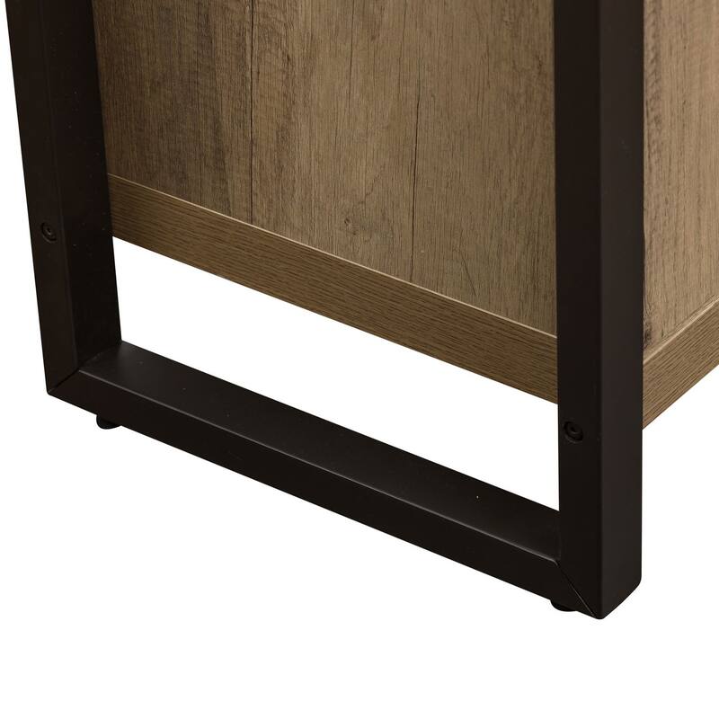 Sun Valley Sandstone 64 Inch TV Console Faux Metal