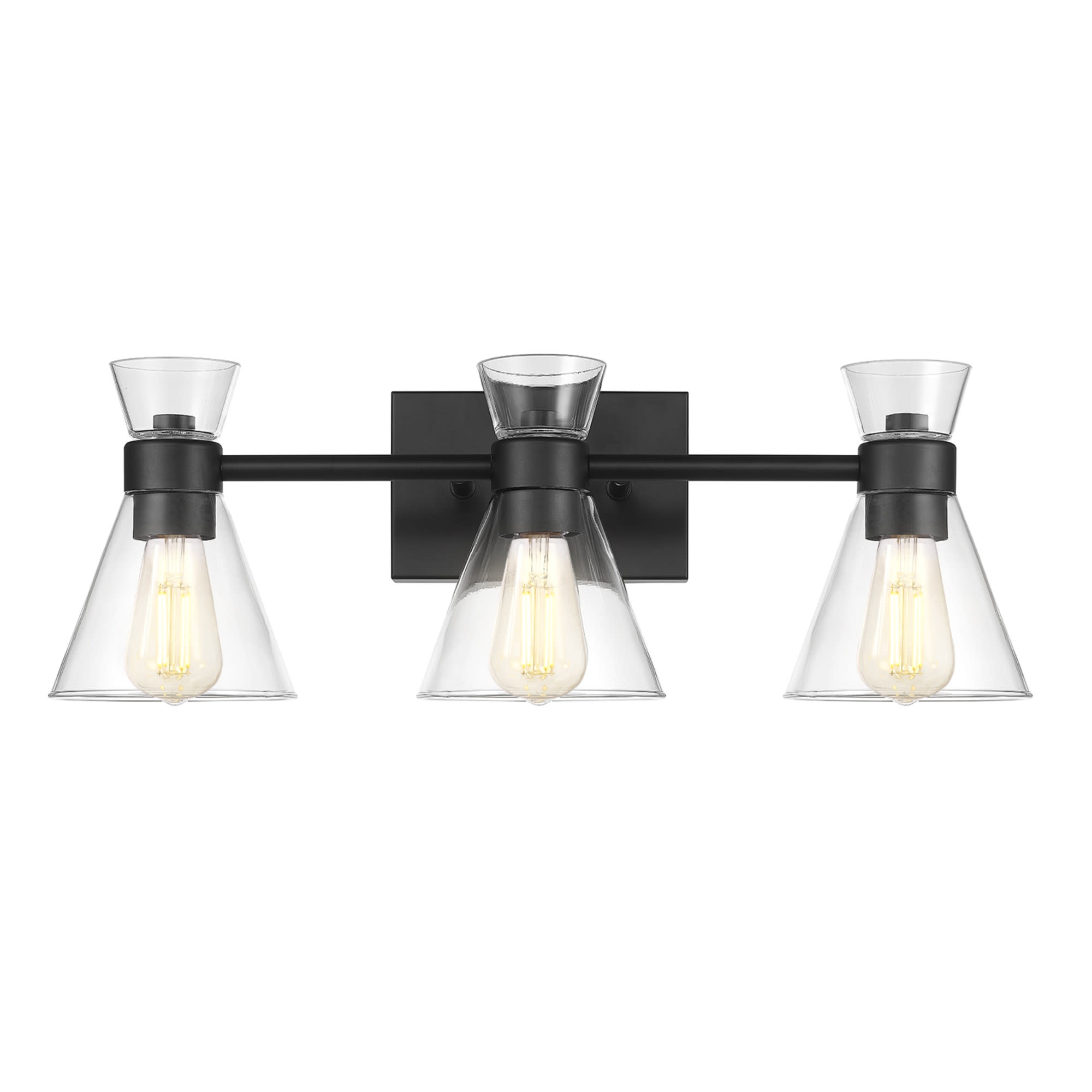 Globe Electric 91006435 Bailey 3 Light 24 Wide Vanity Light with Bed Bath Beyond 39793671