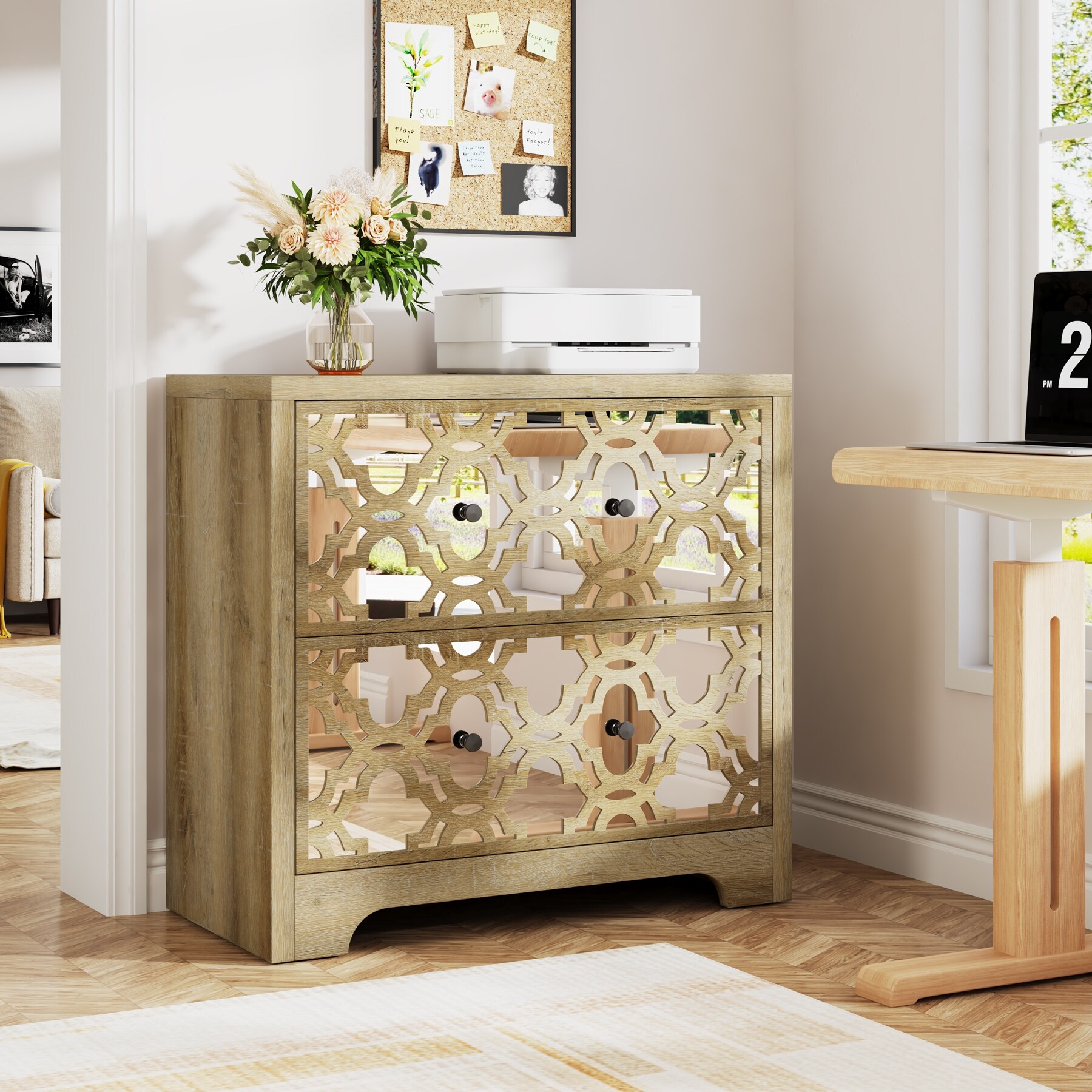 Mirrored lateral file cabinet deals