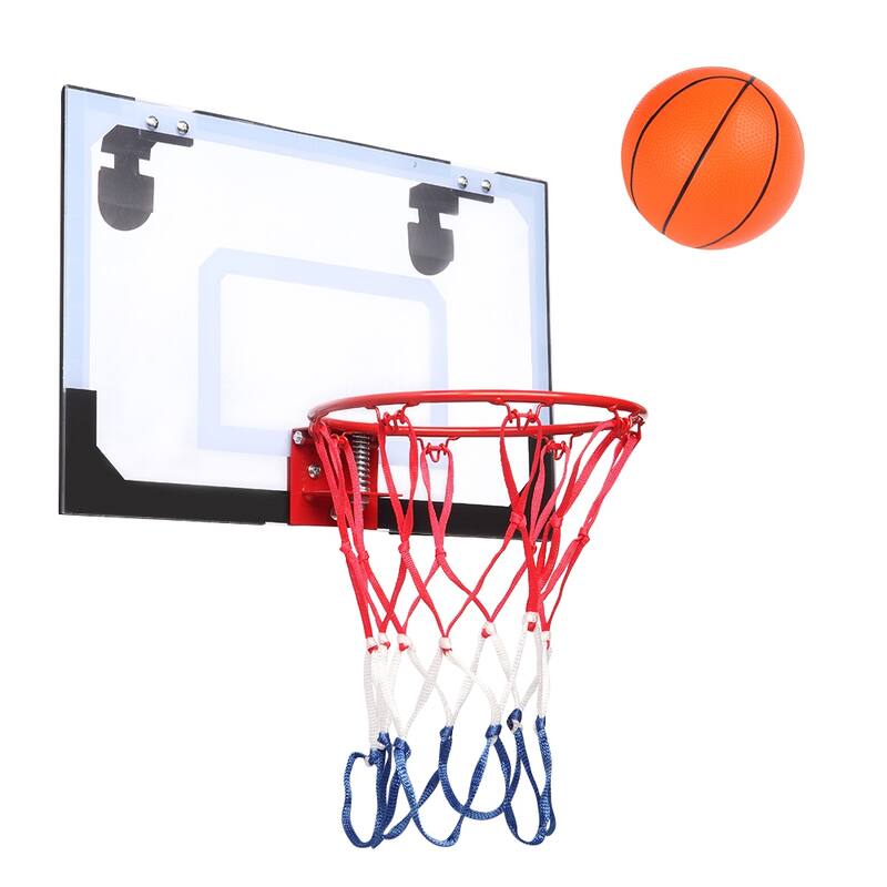 Mini Wall Mounted Basketball Hoop, Backboard Toy for Kids & Adults