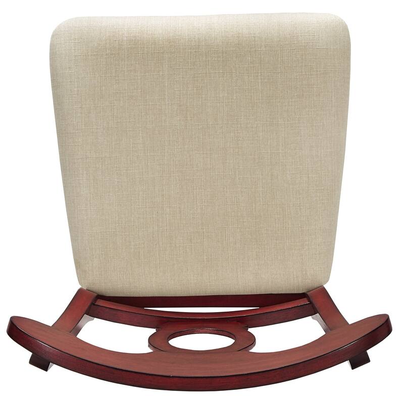 Eleanor Napoleon Back Wood Swivel Chair by iNSPIRE Q Classic