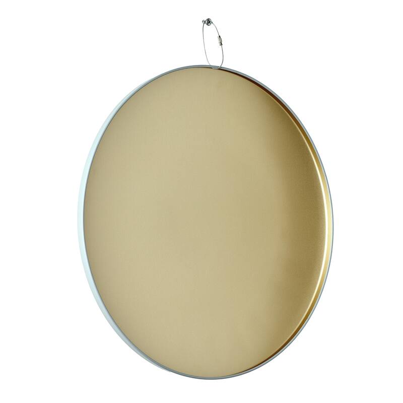 American Art Decor Round Dome Metal Sign - 15" x 15"