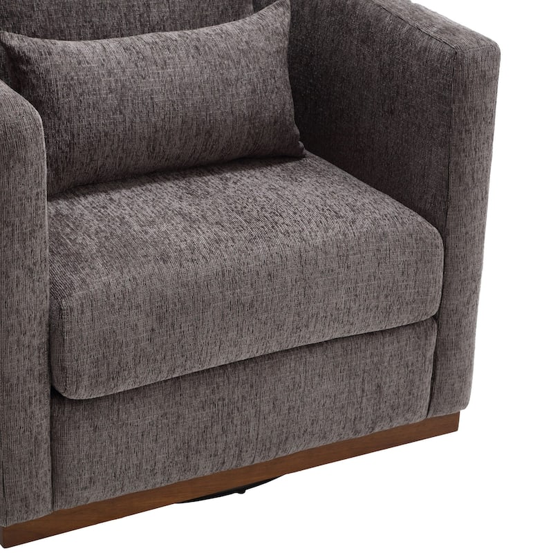 360 degree rotating bucket chair Round casual sofa chair