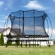 preview thumbnail 7 of 16, Springfree Trampoline Kids Outdoor Medium Oval 8 x 11' Trampoline with Enclosure