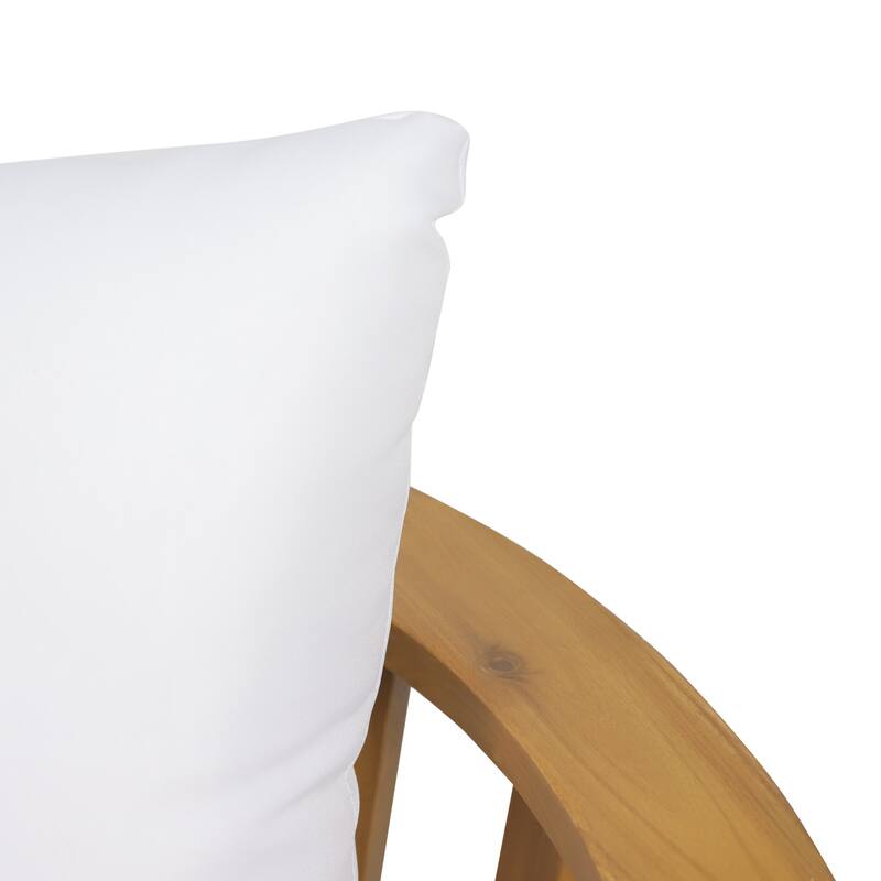 MacArthur Acacia Wood Loveseat Set by Christopher Knight Home