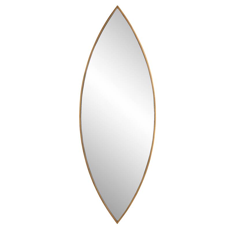 Uttermost Ellipse Gold Mirror - 14 W X 39.75 H X 3.125 D (in)