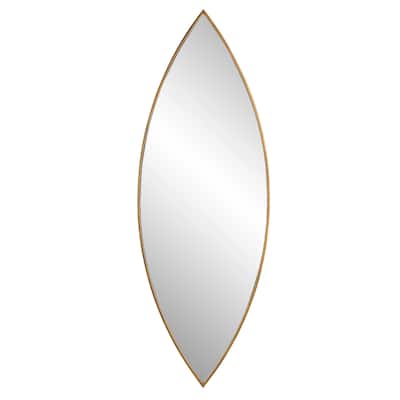 Uttermost Ellipse Gold Mirror - 14 W X 39.75 H X 3.125 D (in)