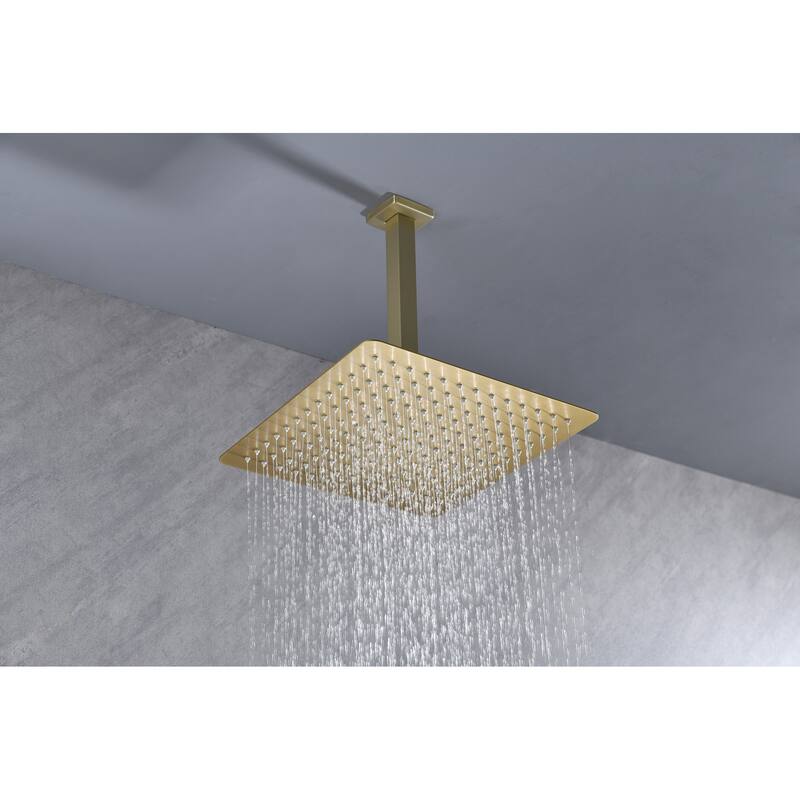 Rain Shower Head High Pressure Rainfall Showerhead Water Saving
