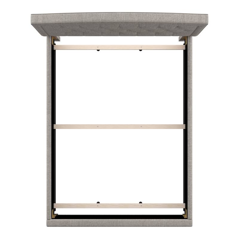 Fontana Adjustable Diamond-tufted Arched Back Bed by iNSPIRE Q Classic
