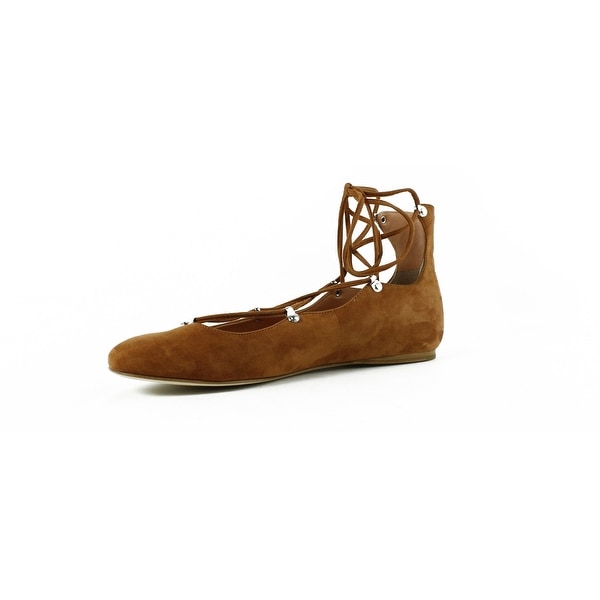 dark tan flats