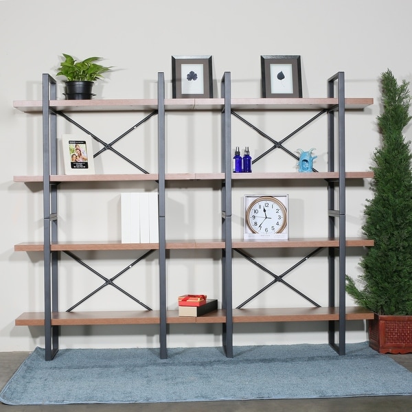 Walnut bookcases shop for sale