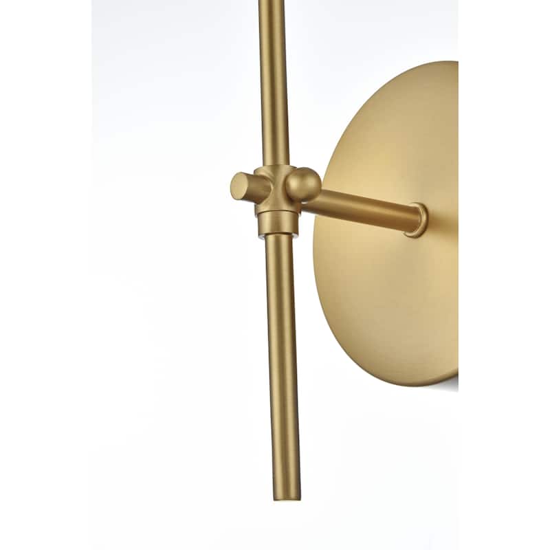 Mel Collection Wall Sconce D5.5 H15 Lt:1 Black Finish