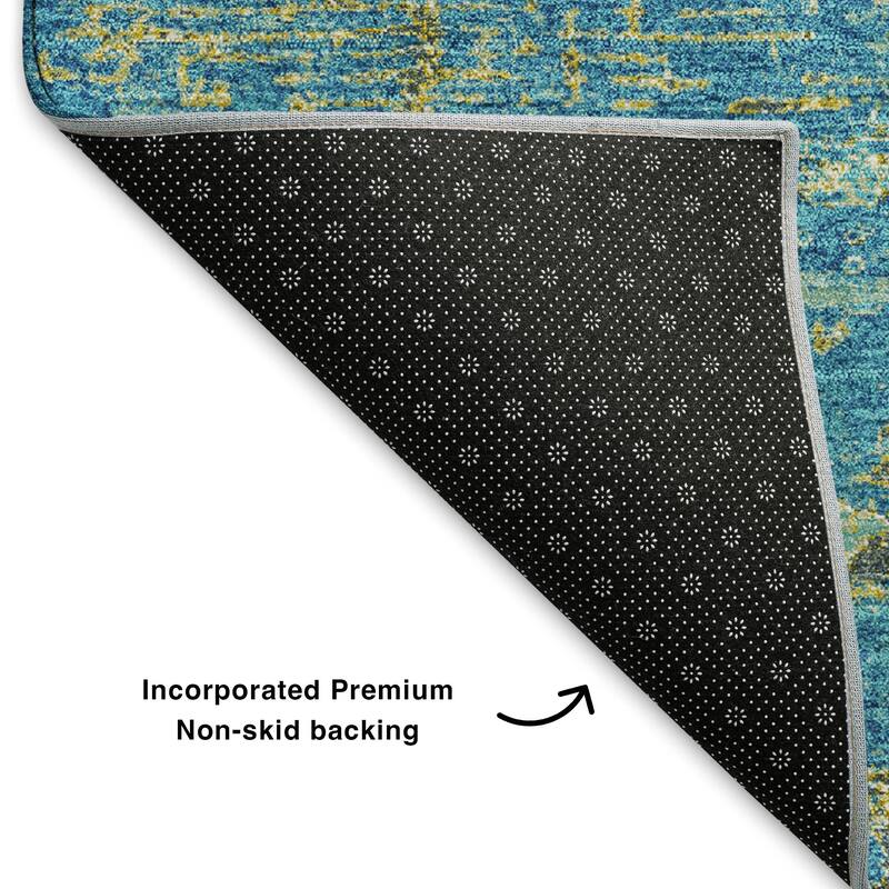 Premium Washable Super Soft Abstract Modern Mayfield Rug