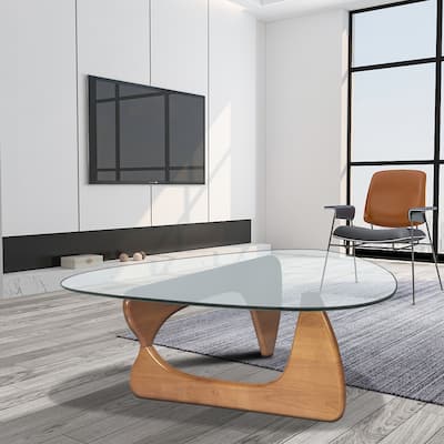 Home Modern Triangle coffee table