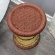 preview thumbnail 12 of 76, Natural Geo Moray Decorative Handwoven Jute Accent Stool