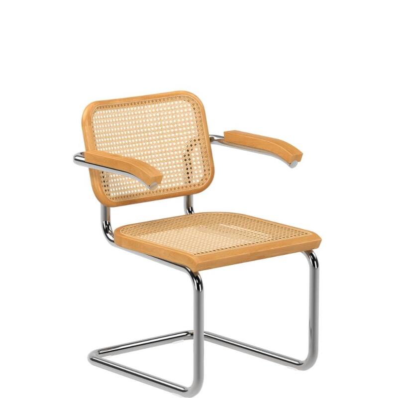 Cesca Cane Armchair - natural