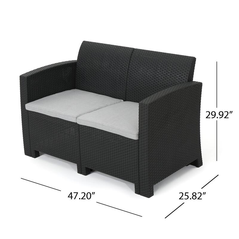 MidCentury Modern Outdoor Patio Sectional Sofa Set Outdoor Woven Rope Furniture Set Bed Bath