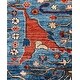 Serapi One-of-a-Kind Hand-Knotted Area Rug - Blue - 8' 11