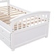 preview thumbnail 17 of 16, Twin Size Platform Bed Wood Kids Storage Bed with 6 Storage Drawers and Slatted Frame