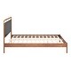 preview thumbnail 3 of 7, Netz King Bed Black & Walnut