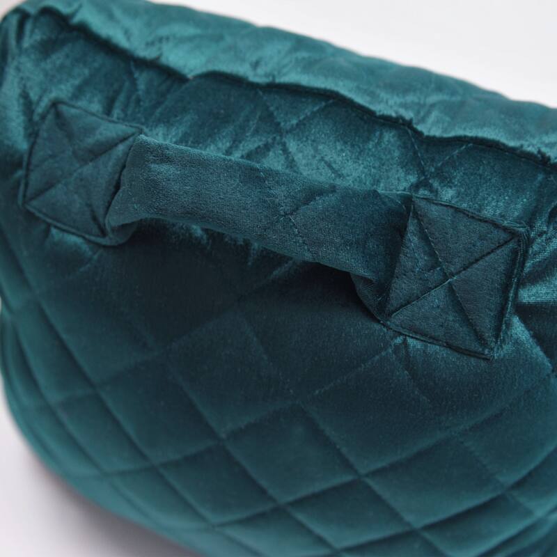 Velvet Do-It-Yourself Bedrest Reading Pillow Cover and Filling