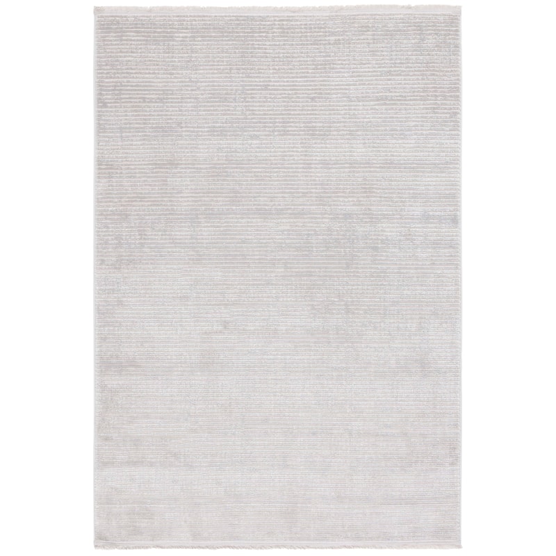 SAFAVIEH Whisper Cathalijne Contemporary Stripe Fringe Rug