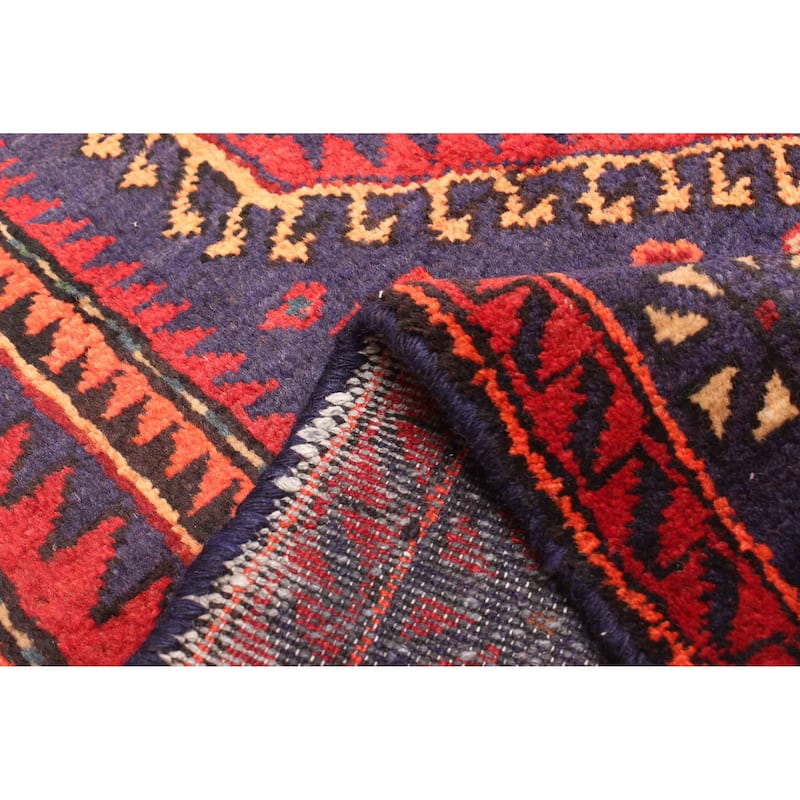 ECARPETGALLERY Hand-knotted Anadol Navy Wool Rug - 4'8 x 7'5