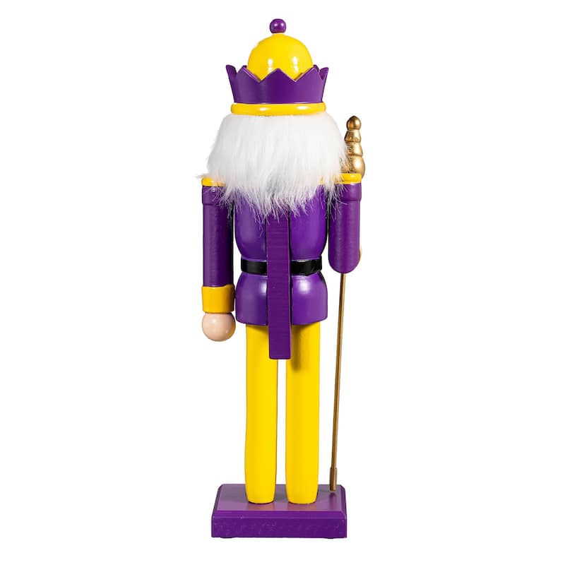 Nutcracker Statue, Minnesota Vikings - 4.53''W x 4.53''H x 13.58