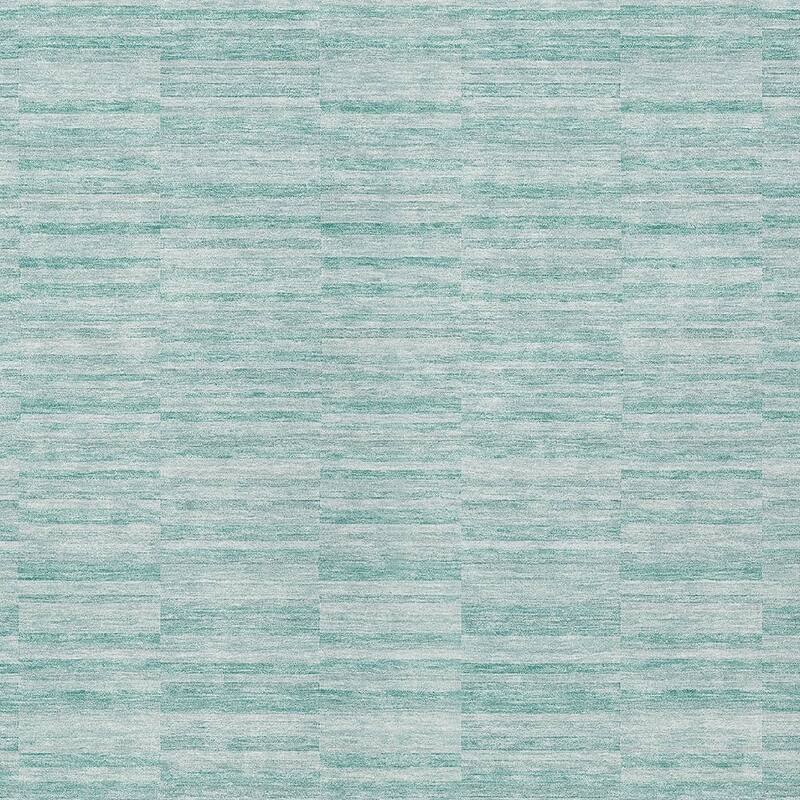 HomeRoots Striped Transitional Rectangle Outdoor Rug