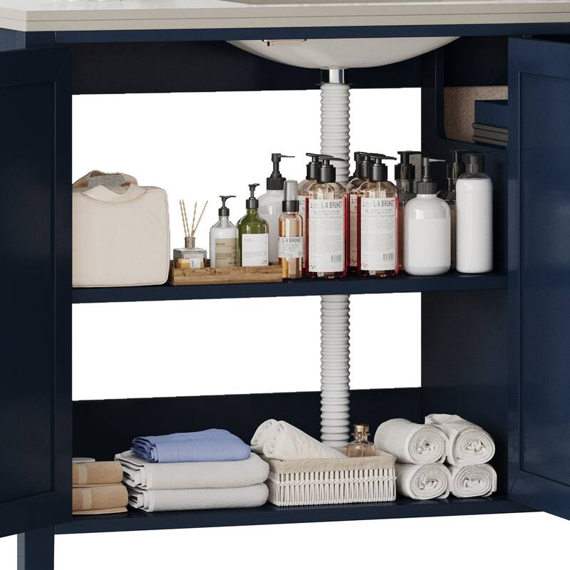 Moasis 36"/40"/ 47" Bathroom Vanity Cabinet with Sink