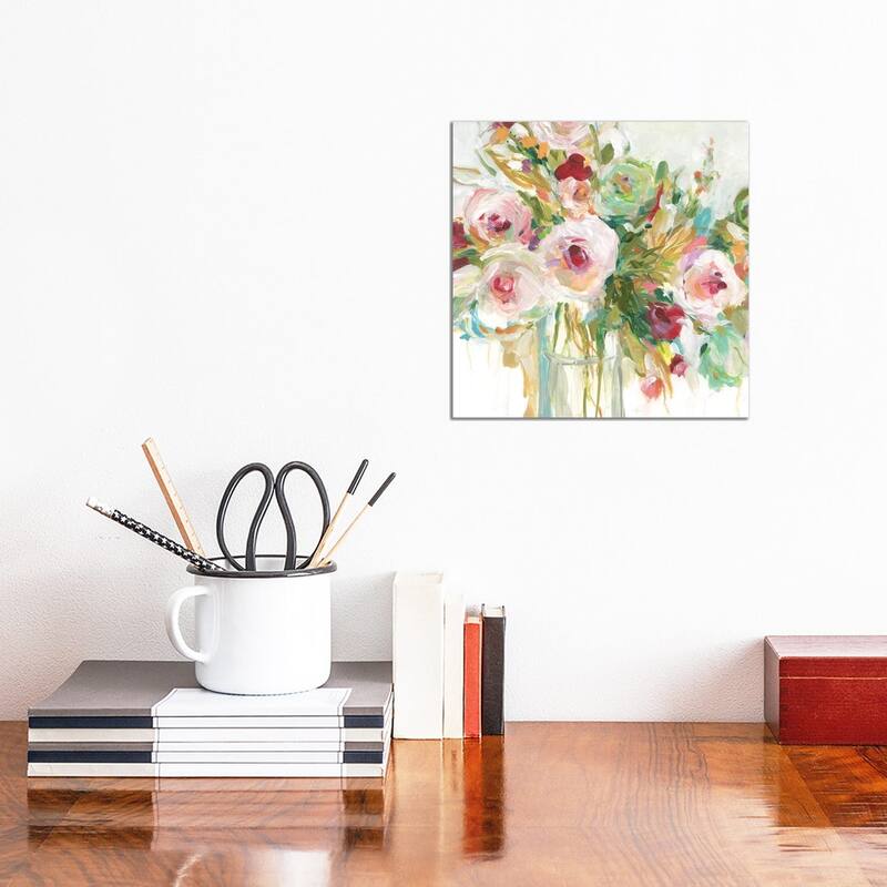iCanvas "Floral Abandon" by Carol Robinson Canvas Print - 12x12x1.5
