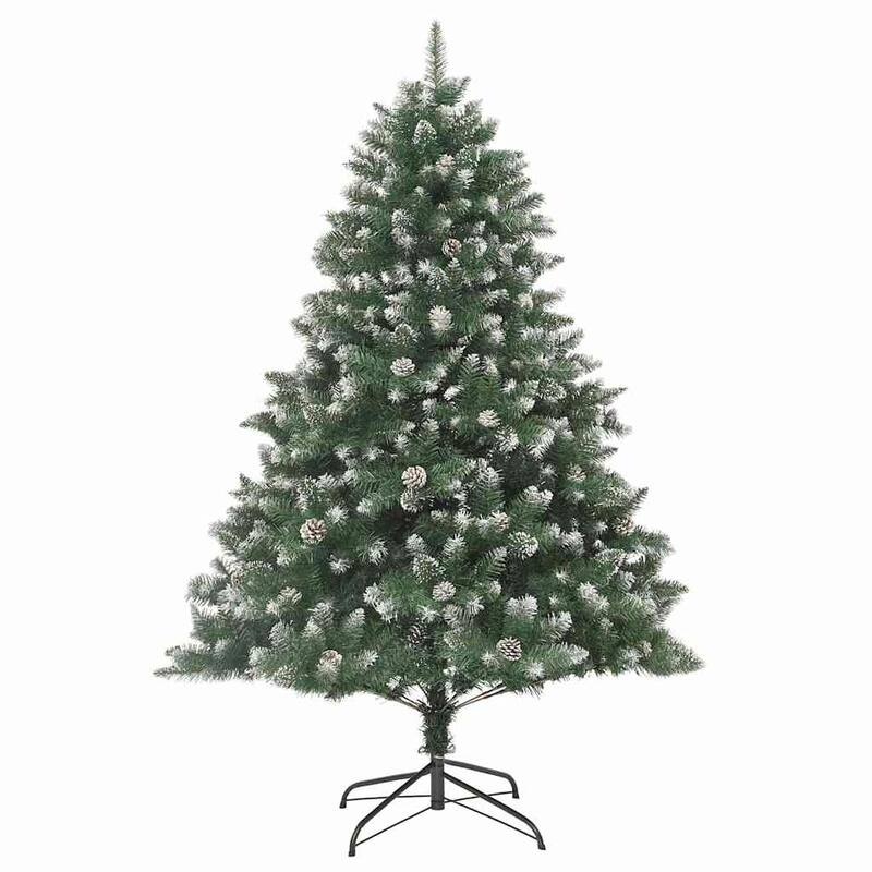 vidaXL Artificial ChristmasTree with Stand Gree PVC