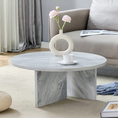 Sophisticated Nesting Coffee Table with Drawer