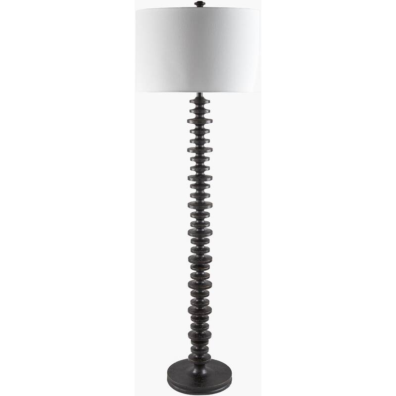 Galey Alix x Livabliss Merrill Modern Bevel Floor Lamp - 67"H x 21"W x 21"D