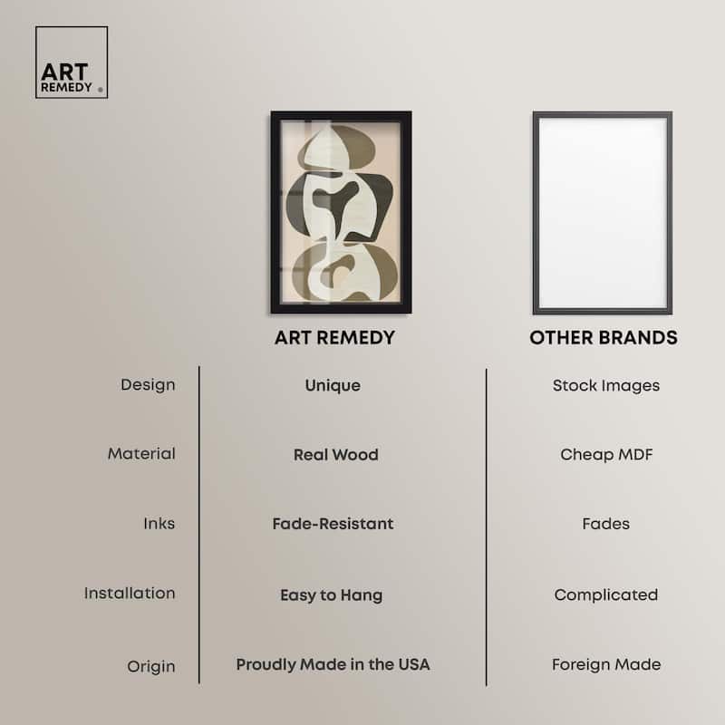 Shapes of Sage II Shadowbox by Art Remedy