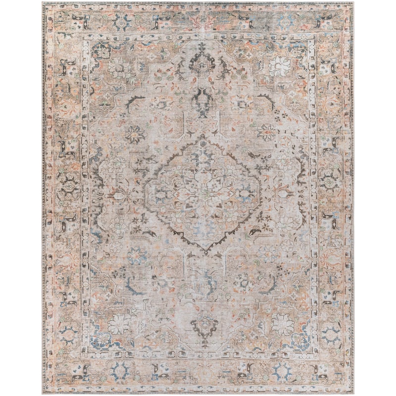 Artistic Weavers Naissac Traditional Medallion Machine Washable Area Rug