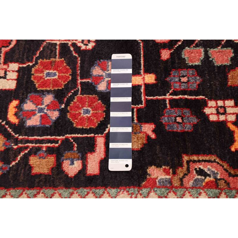 ECARPETGALLERY Hand-knotted Anadol Dark Navy, Red Wool Rug - 4'7 x 7'1