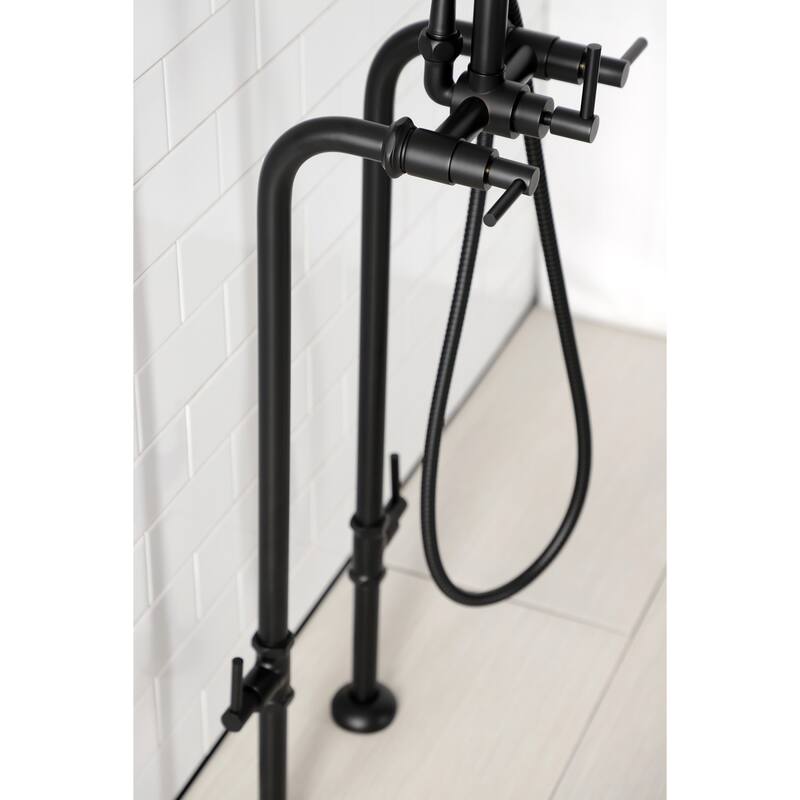 Concord Freestanding Tub Faucet with Supply Line