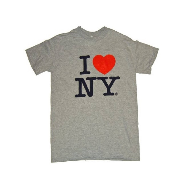 I Love NY T-Shirt - Size: Adult XX-Large - Color: Grey